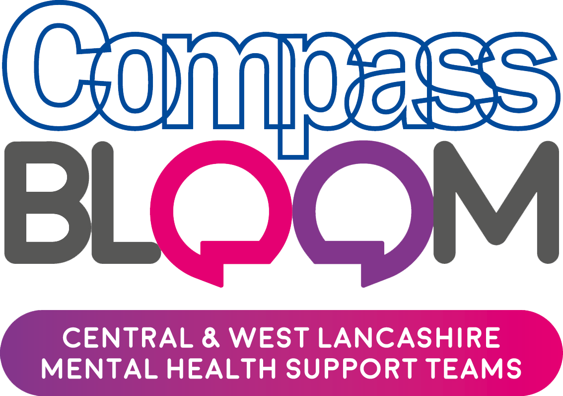 Compass BLOOM Central and West Lancashire Mental Health Support Teams logo
